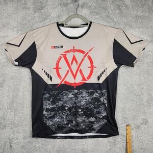 Anthrax Paintball Shirt Mens 2XL Gray Black Red Jersey Graphic Anton Cooch 45